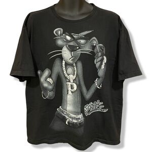 Vintage Y2K Gangster Pink Panther T-Shirt